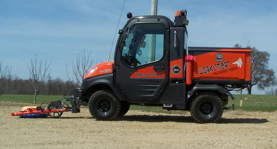 RTV-1100 side view with radar antenna